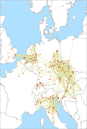 QSO map for 10 GHz