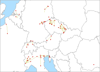 QSO map for 24 GHz